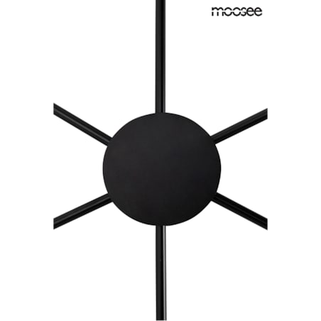 Ścienna lampa sticks SHADOW MSE010100247 Moose molekuły czarne
