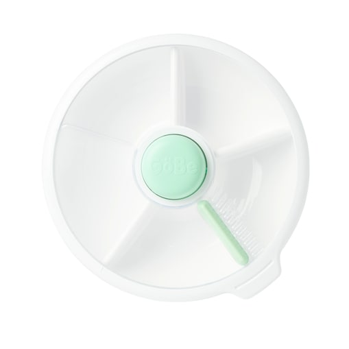 GOBE LARGE SNACK SPINNER duży pojemnik na przekąski, Mint Green
