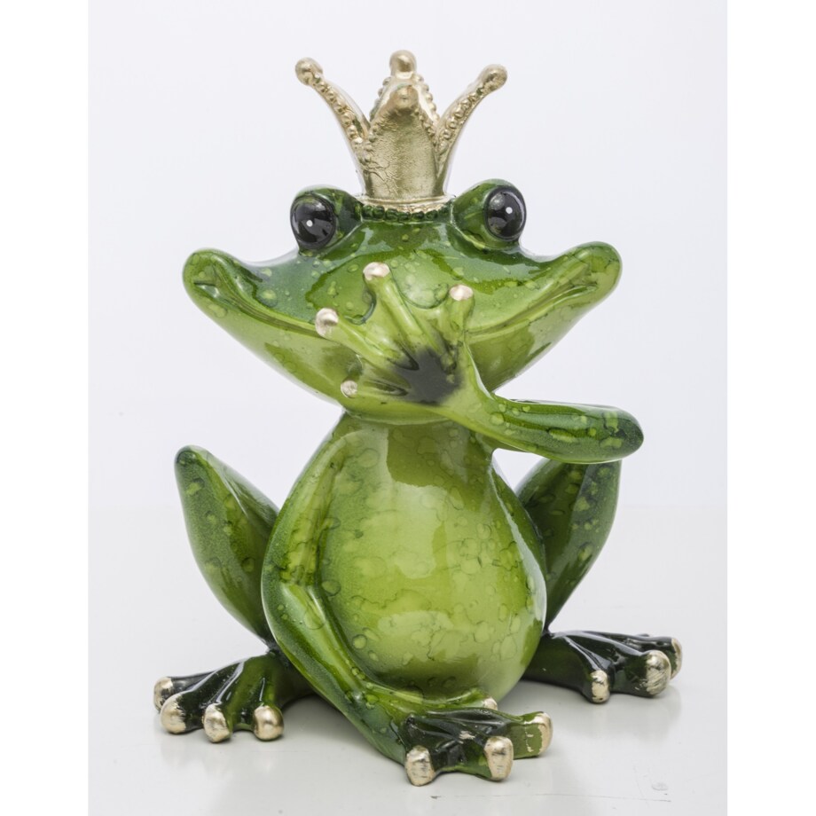 Dekoracja - 3 zielone żabki "Nie widzę, nie słyszę, nie mówię" RANE VERDI