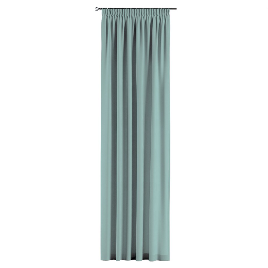 Zasłona na taśmie marszczącej 1 szt. 130x245 jasny turkus