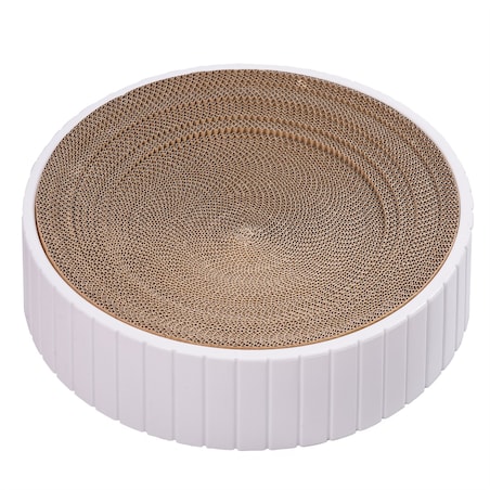 Drapak Dla Kota Z Tekturki Duży Do Drapania Zabawka Kot Leżący Okrągły