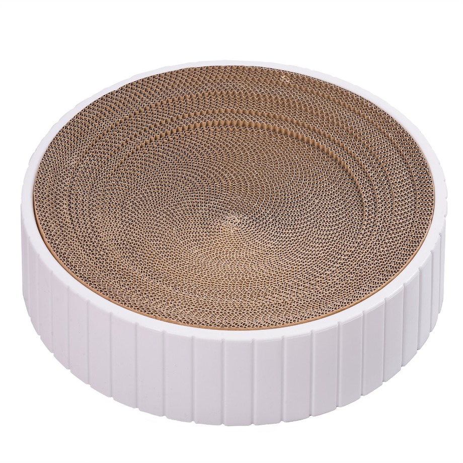 Drapak Dla Kota Z Tekturki Duży Do Drapania Zabawka Kot Leżący Okrągły