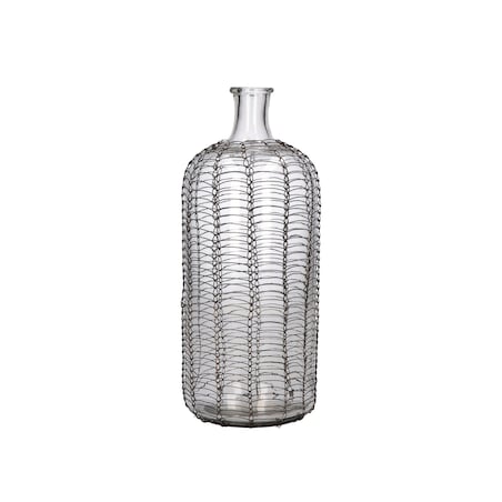 Szklany wazon Sgabbiami - Przezroczysty, 32 cm