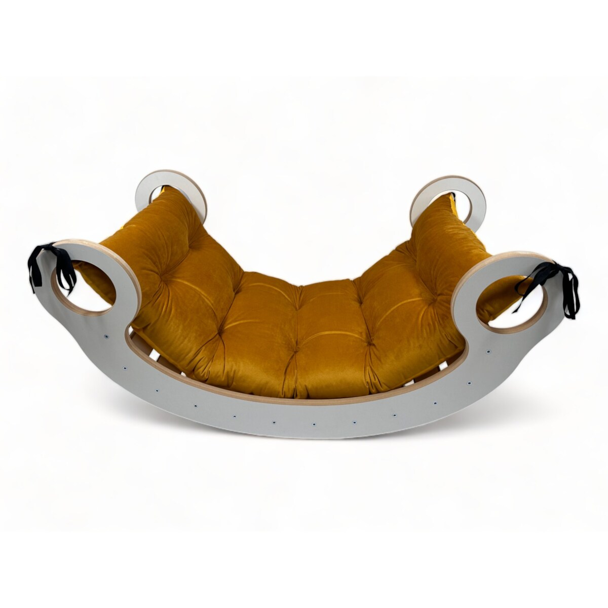 Drewniany Bujak Montessori dla dzieci + Poduszka K +Ścianka +Zjeżdżalnia CE