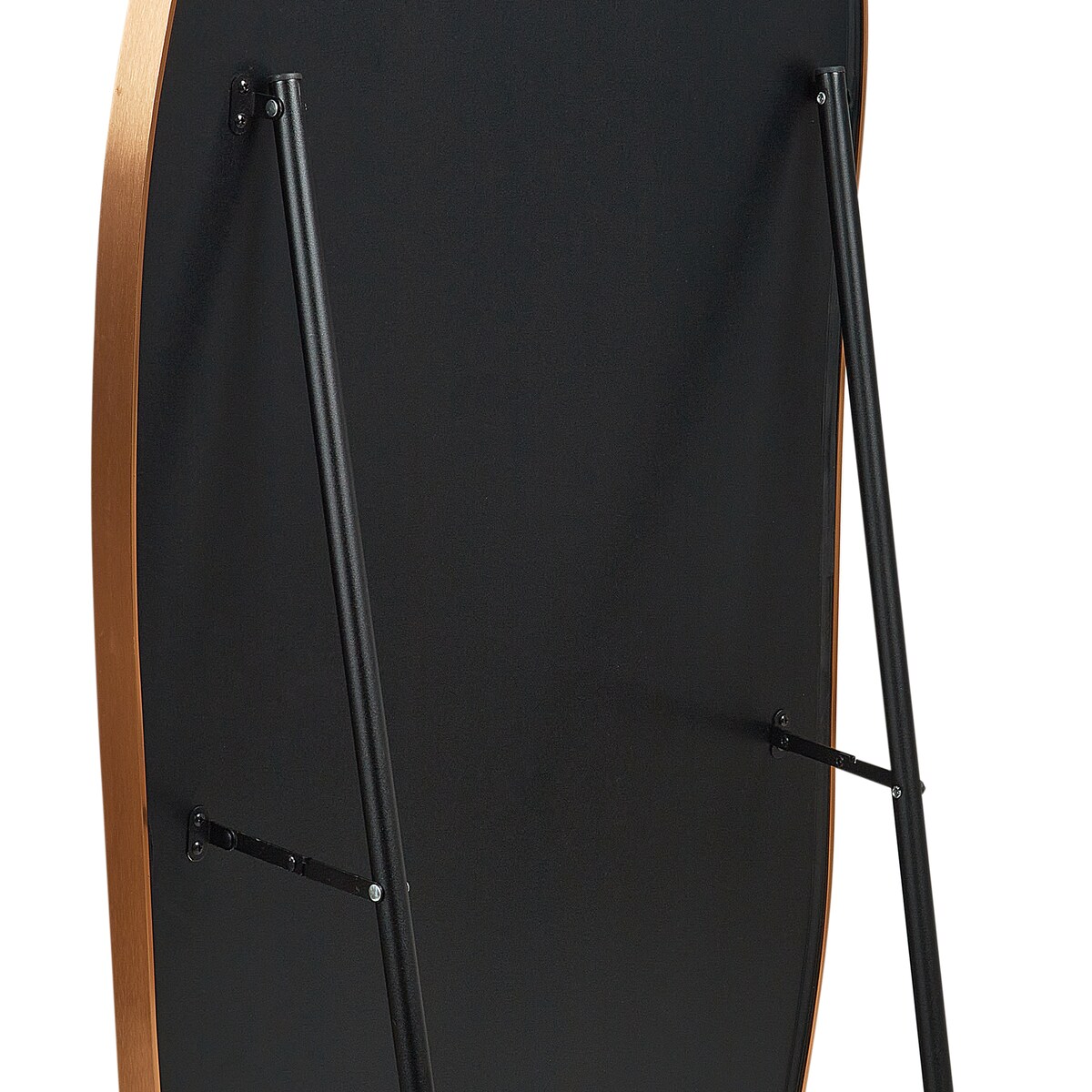 Lustro stojące LARCHE 160 cm Metal Złoty