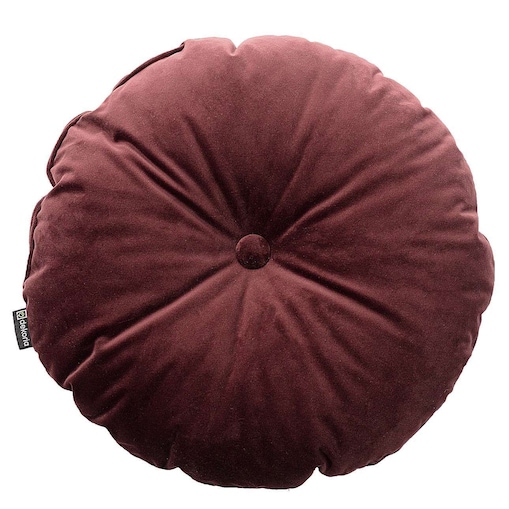Poduszka Candy Dot, bordowy, 37 cm, Posh Velvet