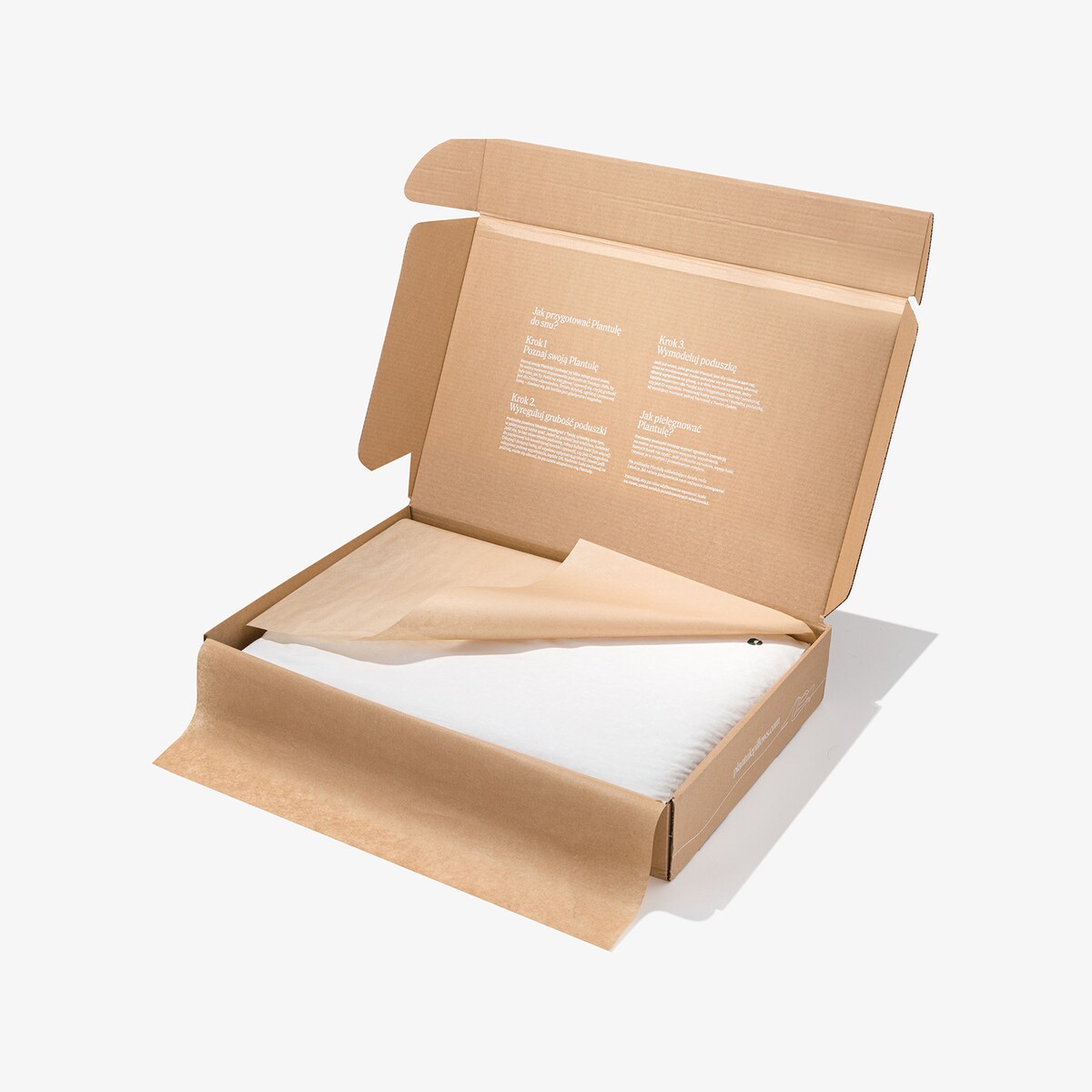 Poduszka dwustronna gryka i orkisz 45x60 cm