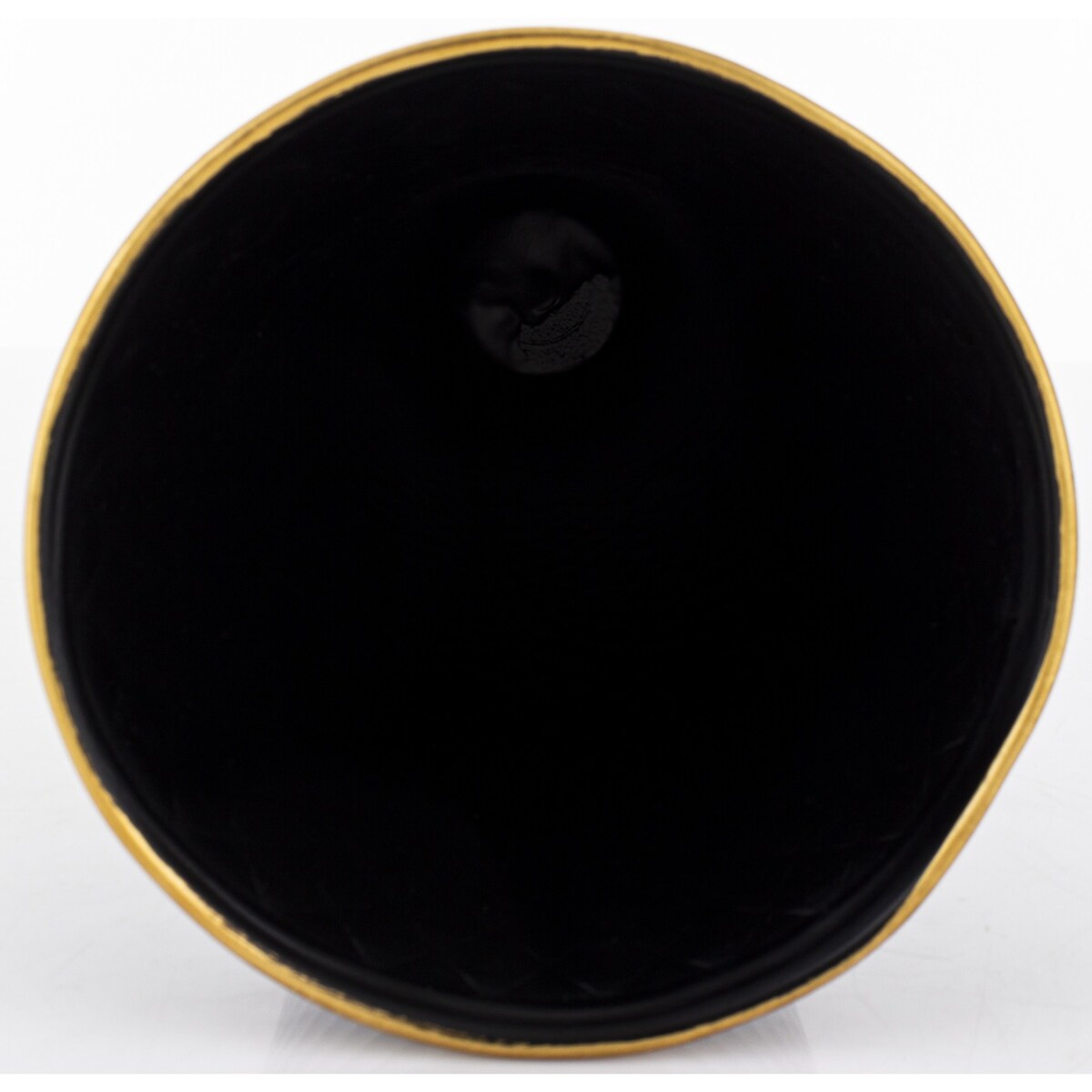 Wazon metalowy ozdobny 70x15,5x15,5 cm TIVOLA czarny