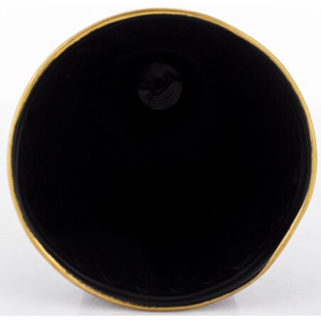 Wazon metalowy ozdobny 70x15,5x15,5 cm TIVOLA czarny