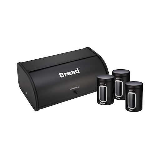 Klausberg chlebak w zestawie z 3 pojemnikami KB7098BK