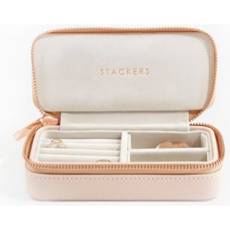 Pudełko podróżne na biżuterię Travel Medium Stackers blush pink