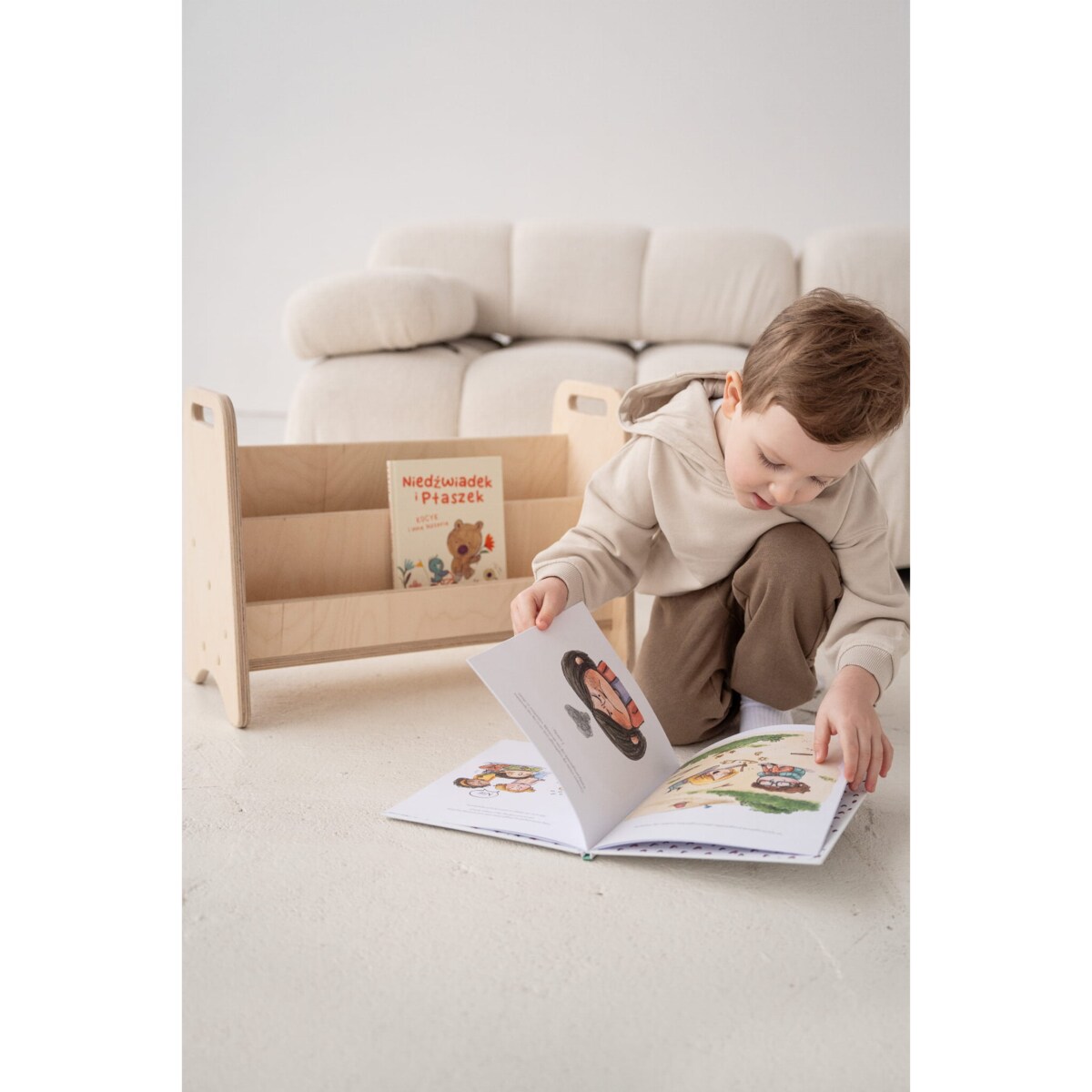 S - biblioteczka montessori