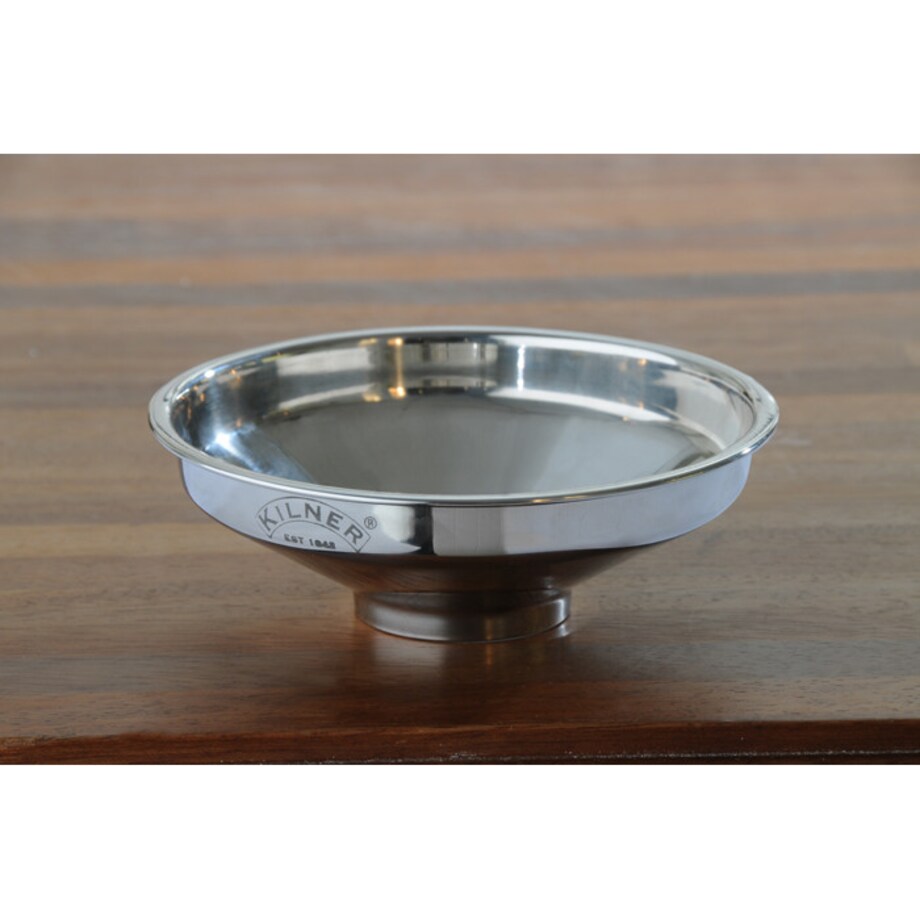 Stalowy lejek do przetworów szeroki, 14.5 x 14.5 x 5 cm, Kilner