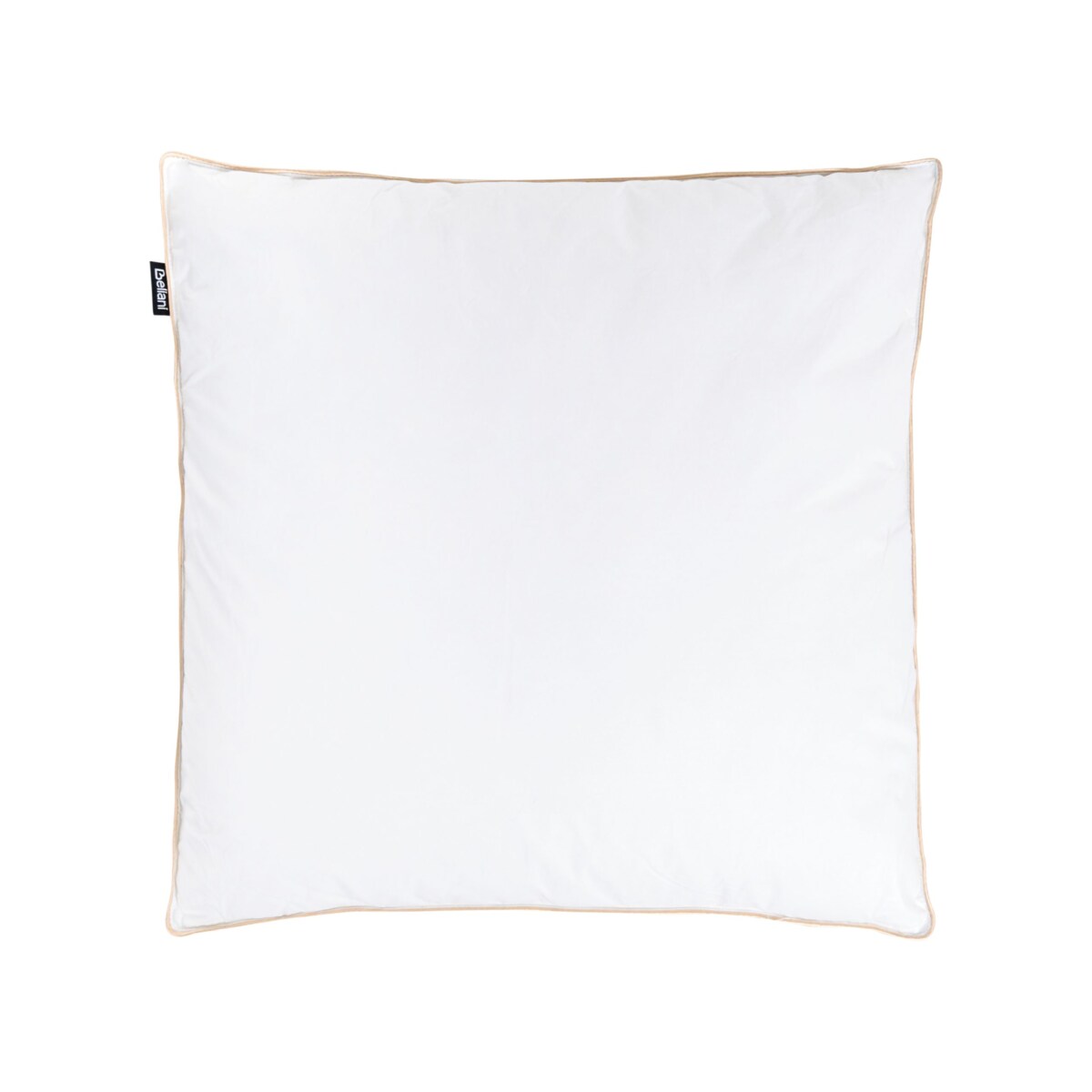 Poduszka trzykomorowa ETNA Niska Kacze pióra i puch 80 x 80 cm Biały