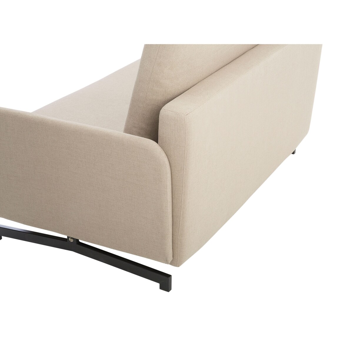 Sofa rozkładana beżowa BELFAST