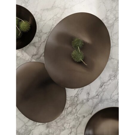 Misa ONDEA, burned metal, płaska, M