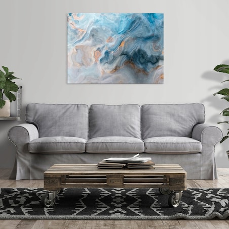 OBRAZ MARMUR NA PŁÓTNIE ŚCIANĘ NOWOCZESNY DO SYPIALNI SALONU DUŻY 100x70