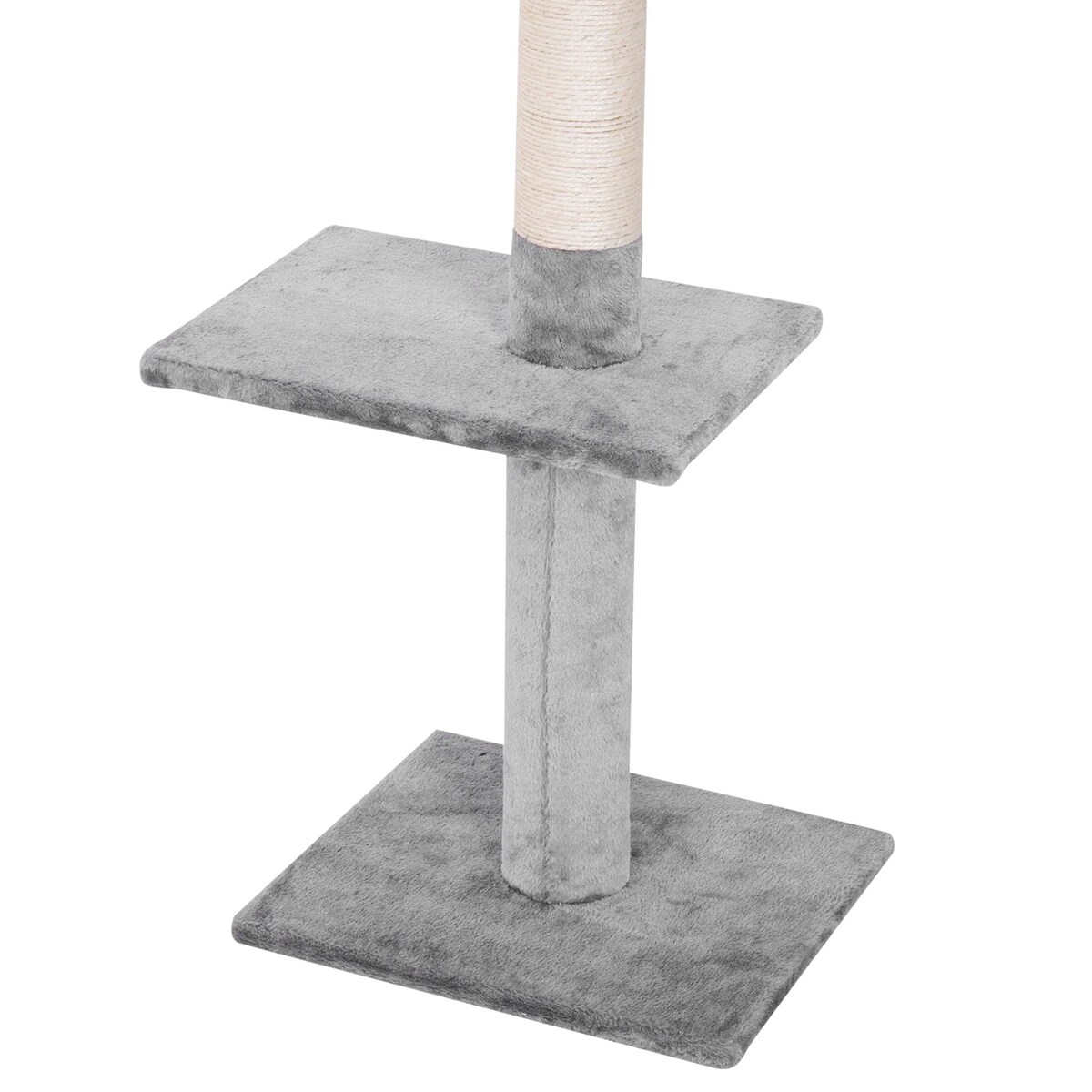 DRAPAK DLA KOTÓW SUFITOWY SZARY 331669