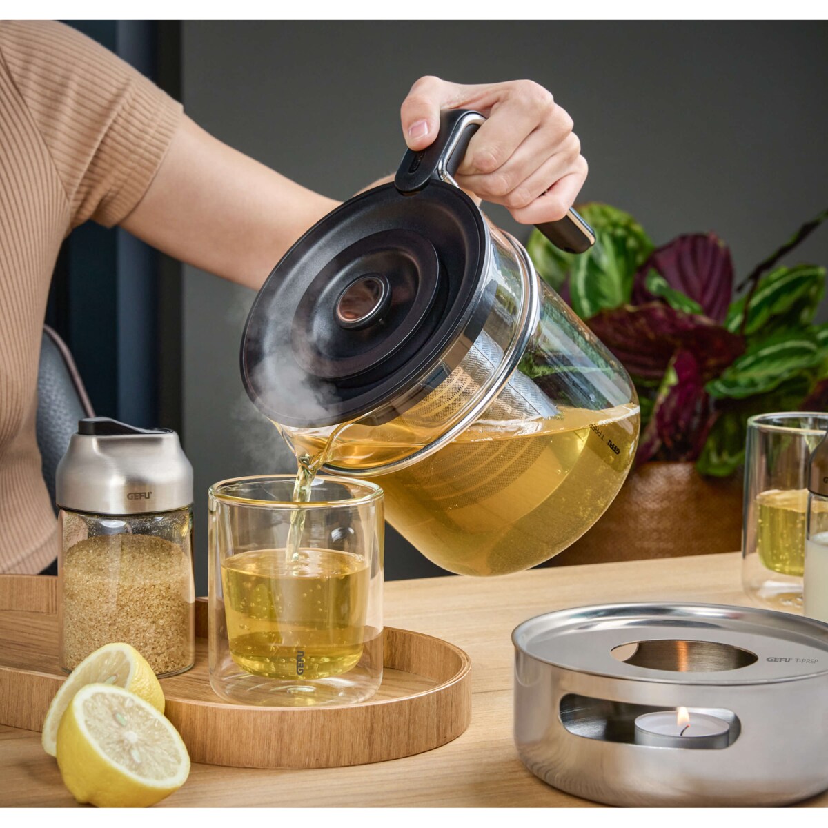 GEFU T-PREP Czajnik do herbaty 1.5 ltr