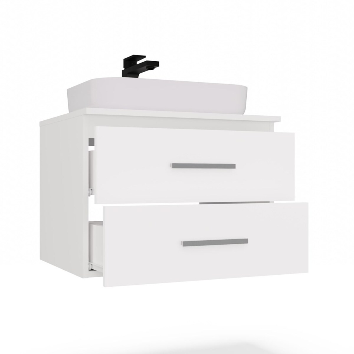 Słupek łazienkowy Nel 60 BIAŁY