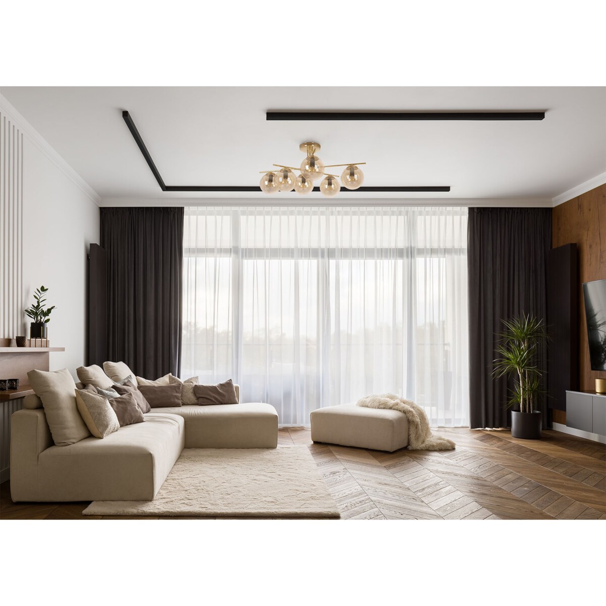 Lampa sufitowa K-5414 z serii GRAND