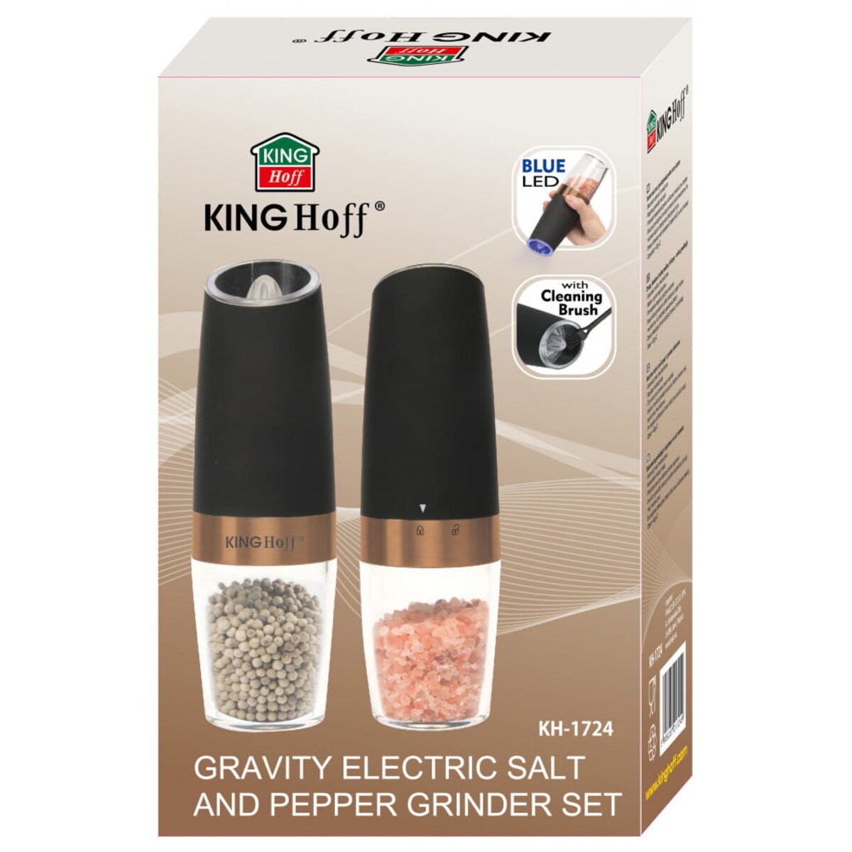 Zestaw Młynków Grawitacyjnych Kinghoff