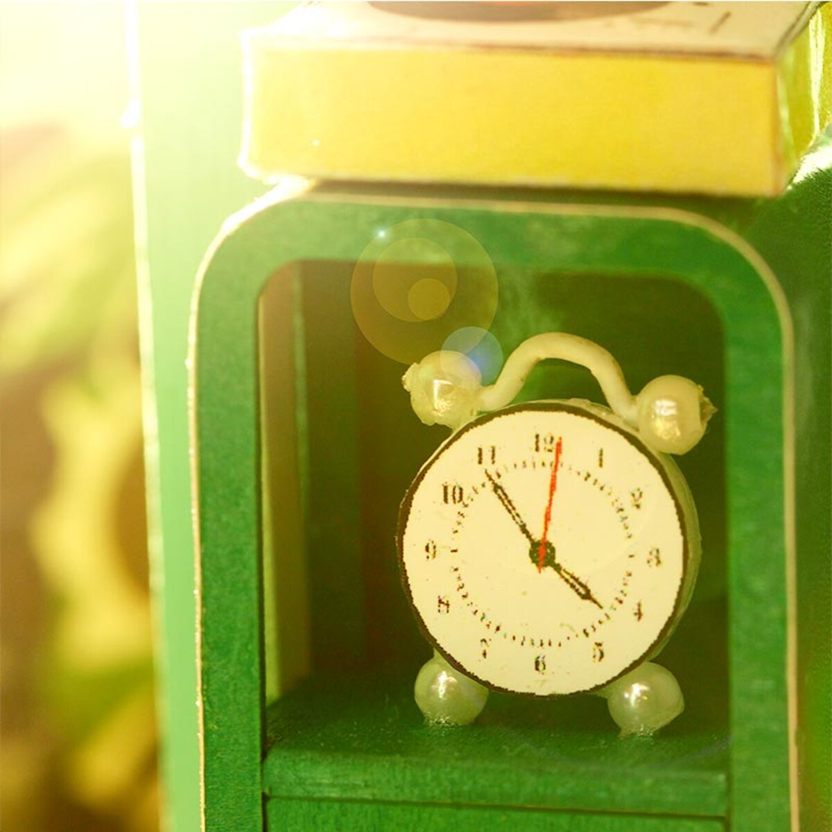 Miniaturowy domek - Przez różowe okulary