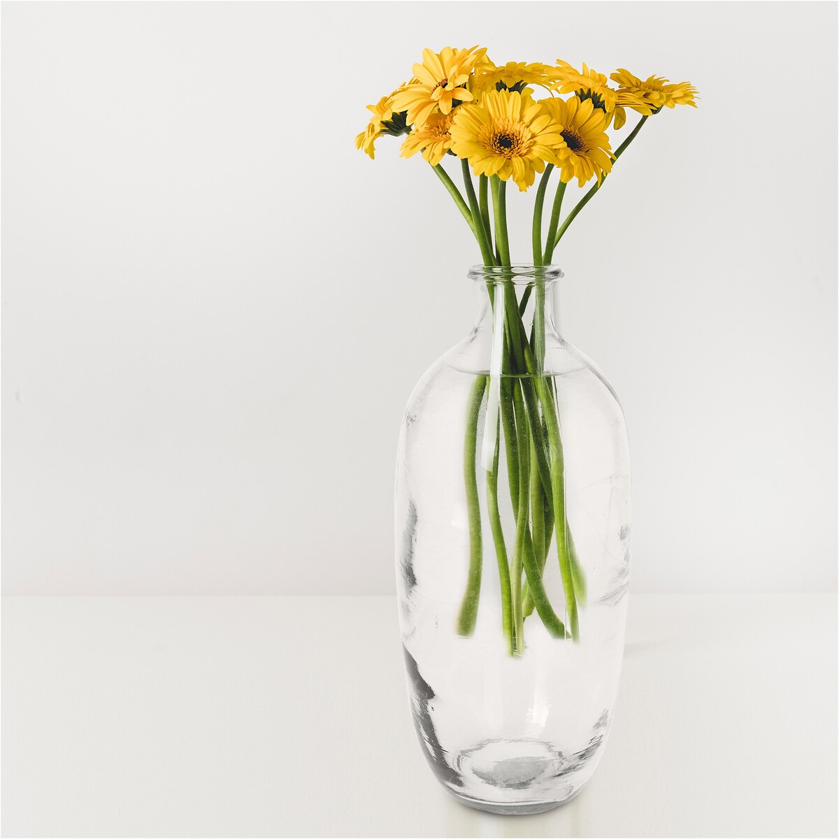 Wazon Wazonik Dekoracyjny Waza Ozdobna Na Kwiaty Szklana 30 Cm