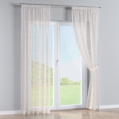 Zasłona na taśmie marszczącej 1 szt. 130x260 beżowy