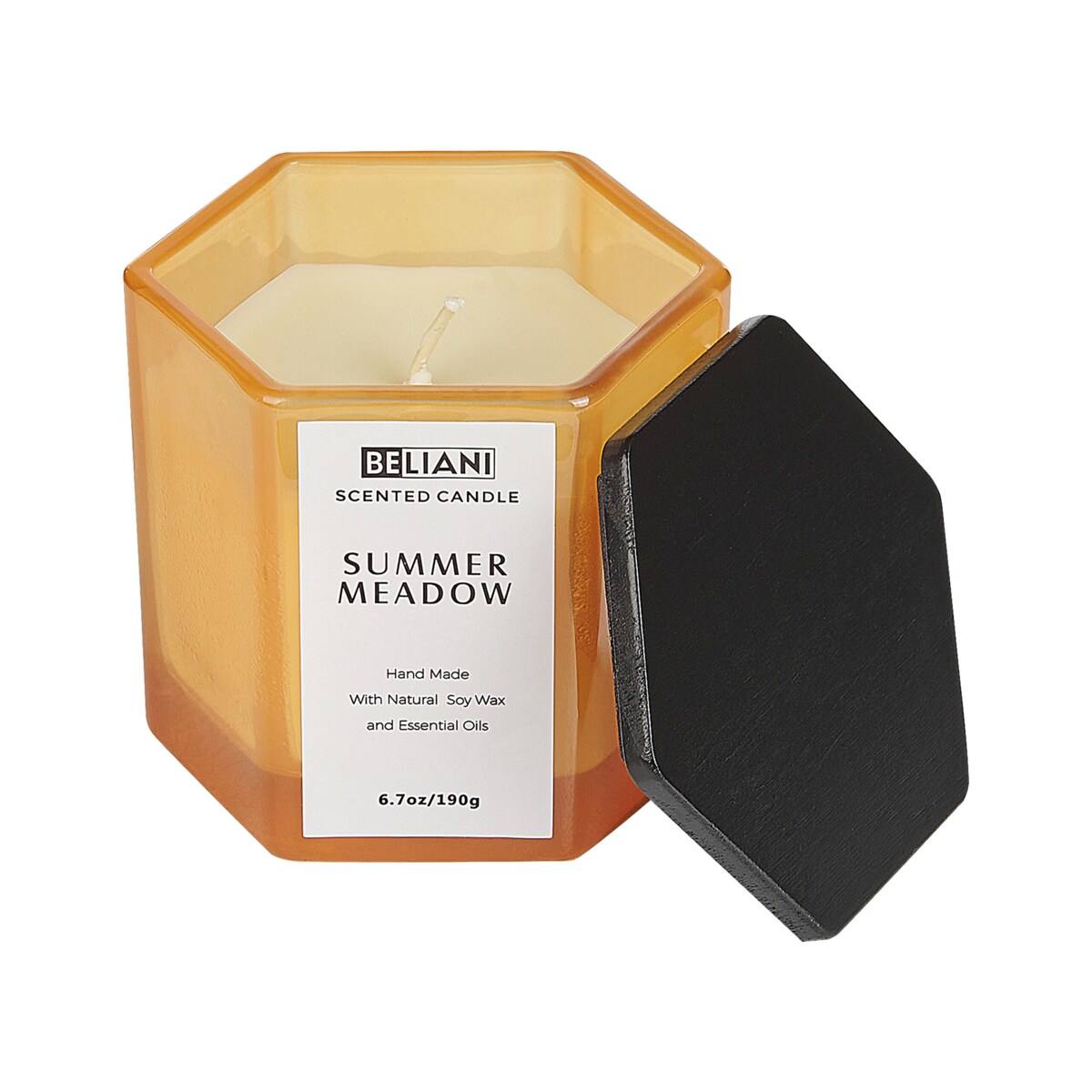 Zestaw zapachowy świeca sojowa i dyfuzor z patyczkami letnia łąka CLASSY TINT