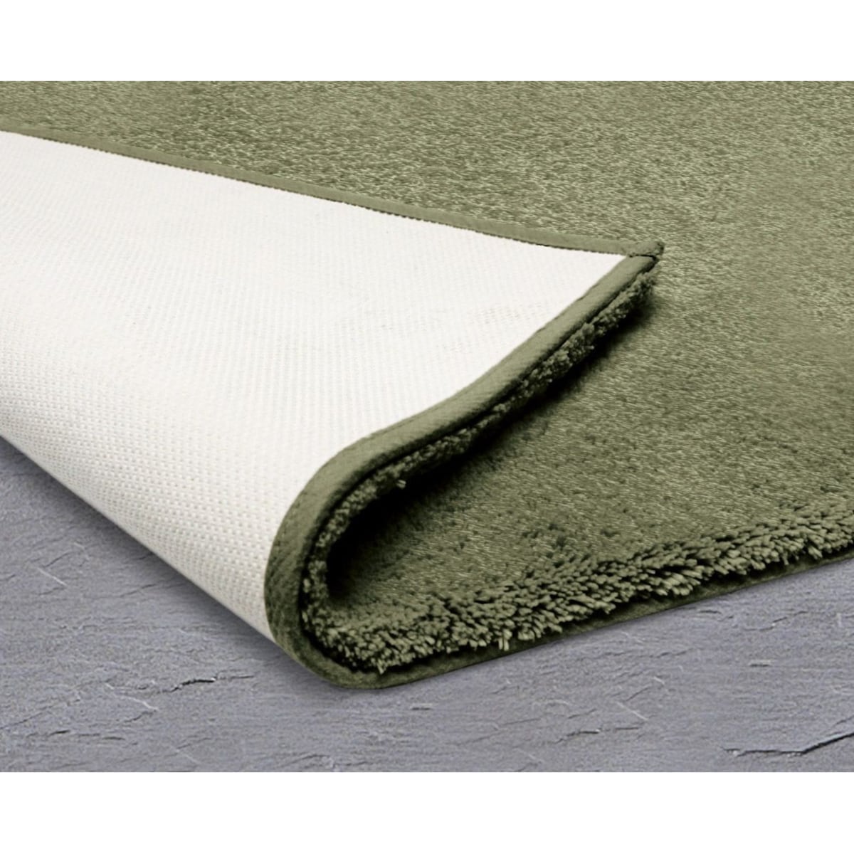 Kleine Wolke Kansas Ekologiczny Dywanik łazienkowy zielony 80x140 cm ECO LIVING