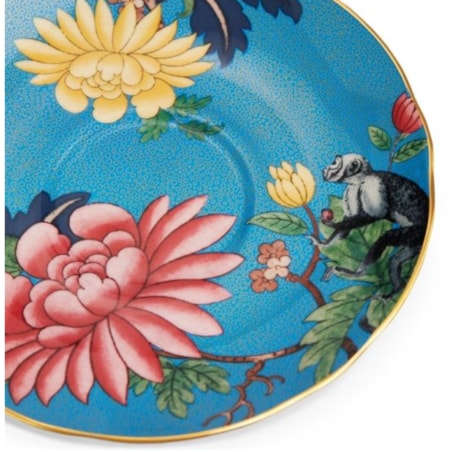 Filiżanka do herbaty ze spodkiem Sapphire Garden Wonderlust Wedgwood