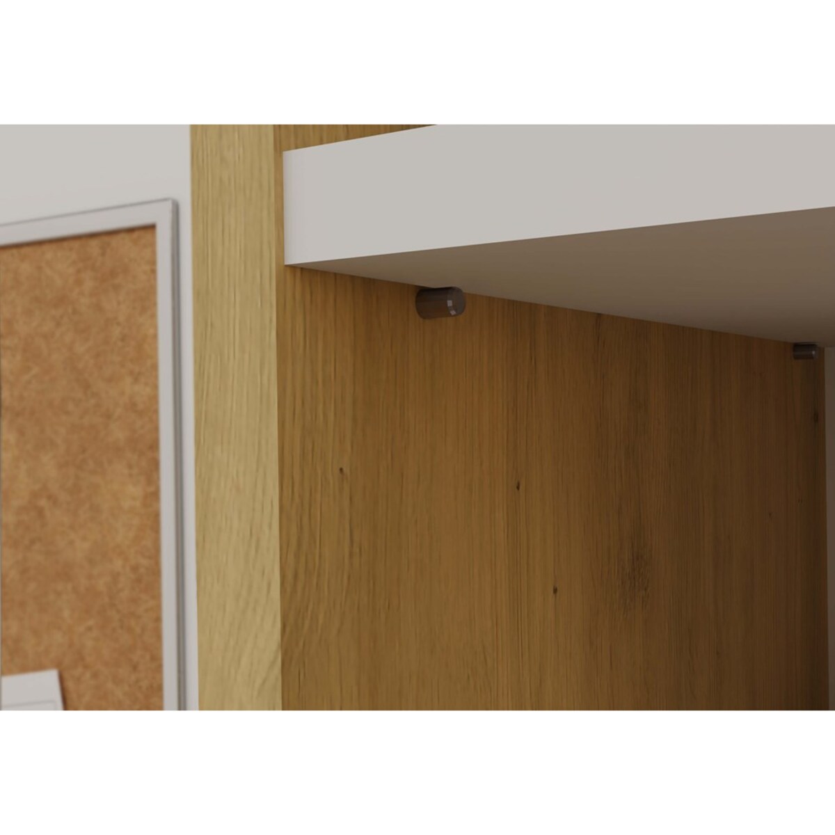 Regał Onyx R80 Dąb Artisan Biel