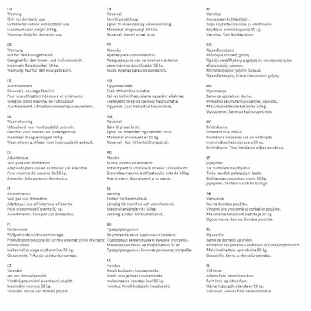 vidaXL Drabinka 5-stopniowa, 210 cm, lite drewno sosnowe