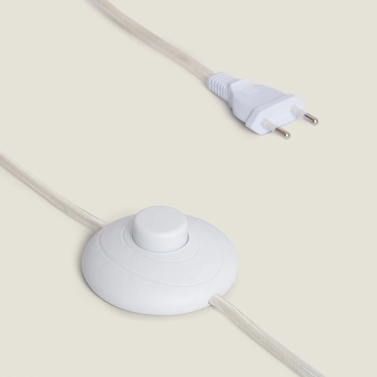 Lampa podłogowa beżowa Lava 137 cm