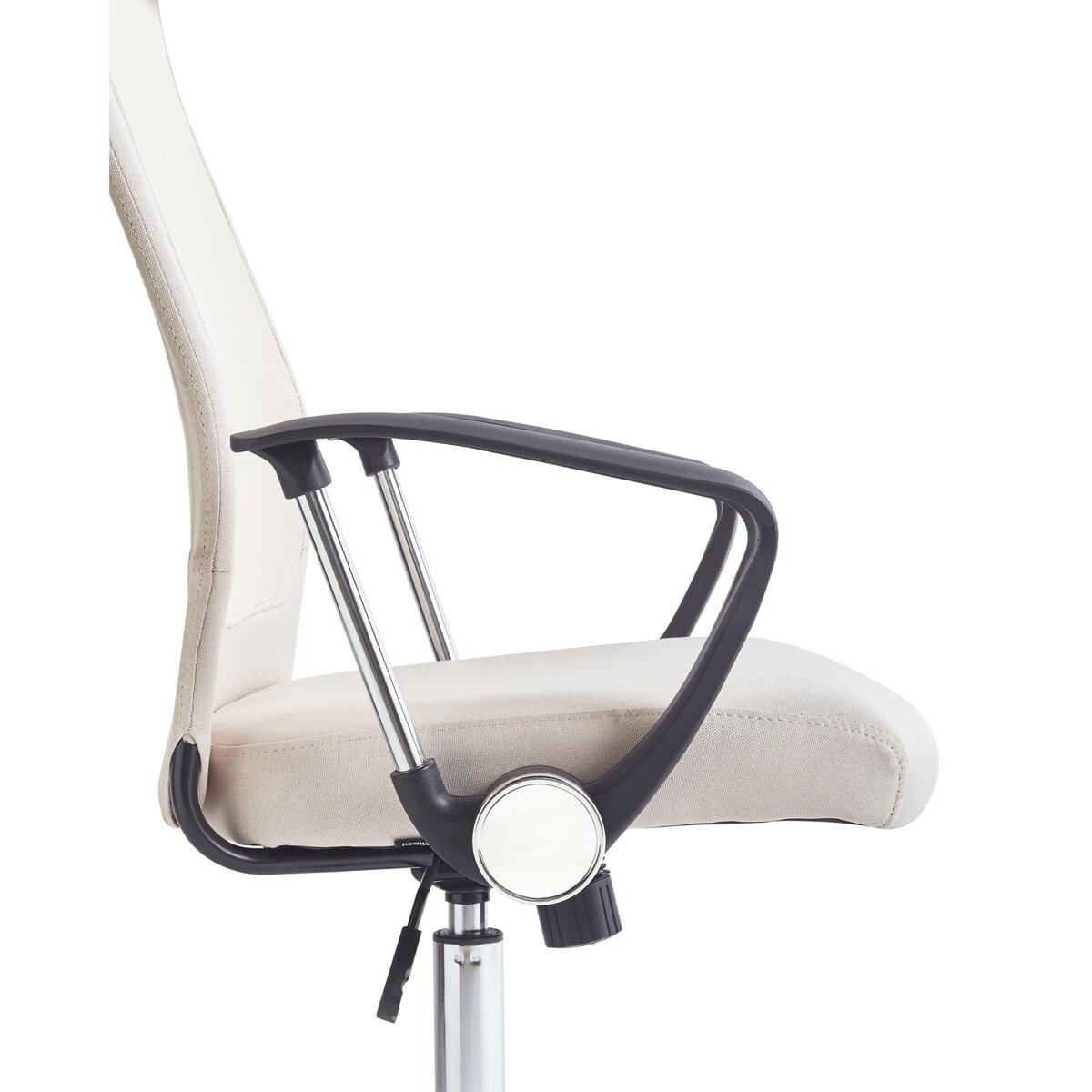 Krzesło biurowe regulowane beżowe PIONEER