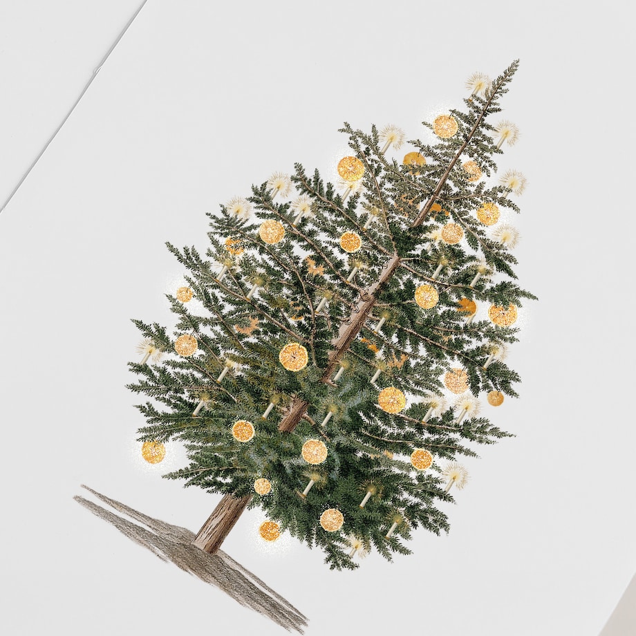 Plakat Choinka 30x40cm