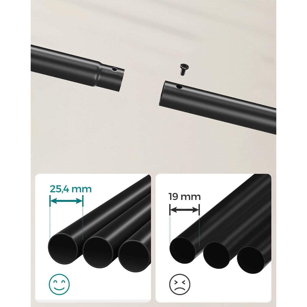 Wieszak Na Ubrania Na Kółkach 103,5X52,5X155 Cm