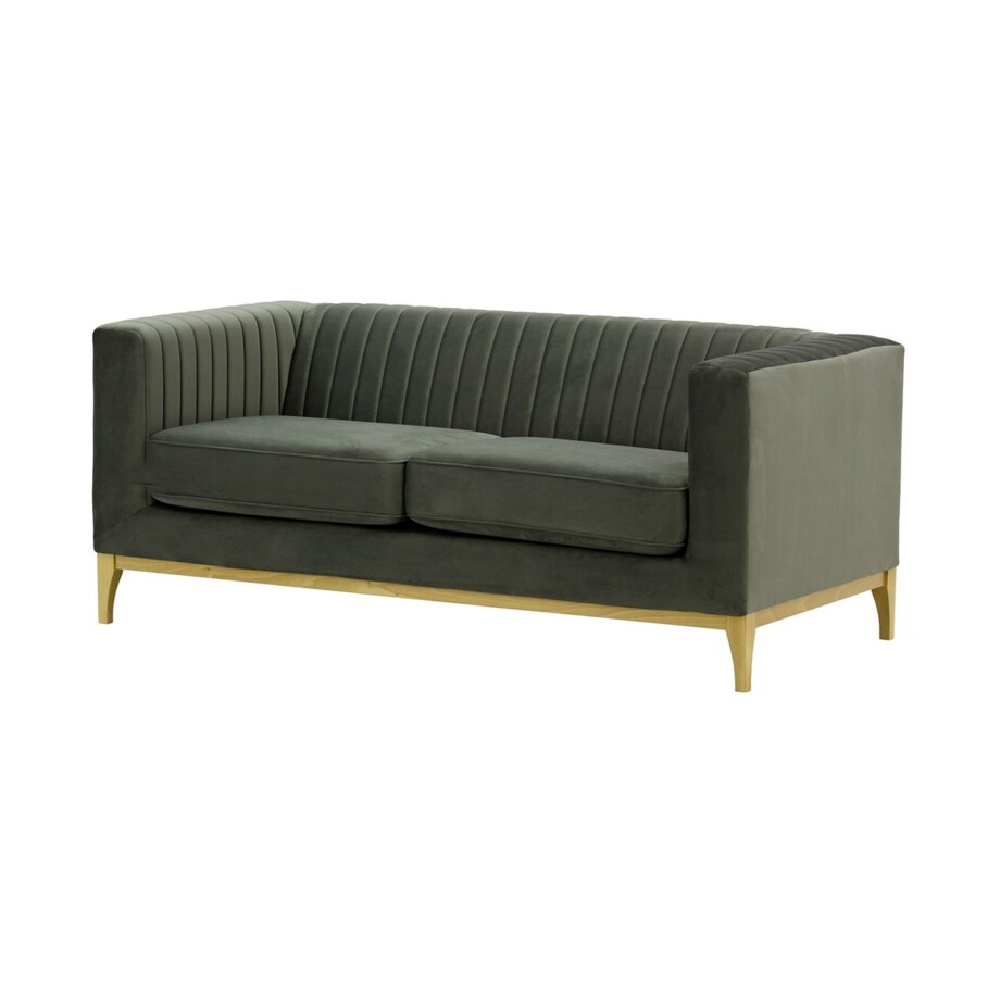 Sofa dwuosobowa Slender Wood-Velluto 19-like oak