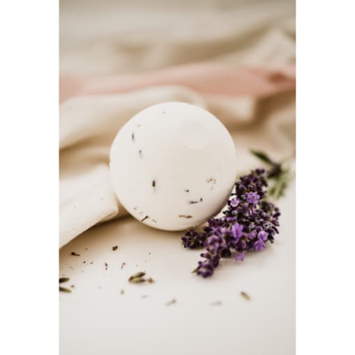 Relaksująca kula do kąpieli CALM LAVENDER Relaxing Bath bomb