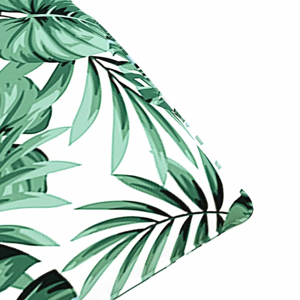 vidaXL Leżak składany wzór liścia 175x54x8,5 cm tkanina Oxford