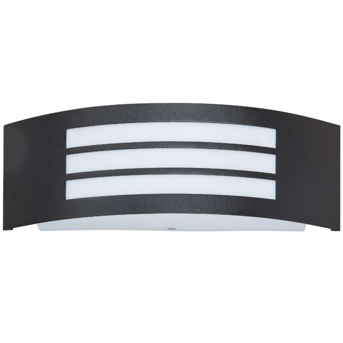 Ogrodowa LAMPA ścienna ROMA 8409 Rabalux metalowa OPRAWA półokrągła elewacyjna IP44 matowa czarna biała