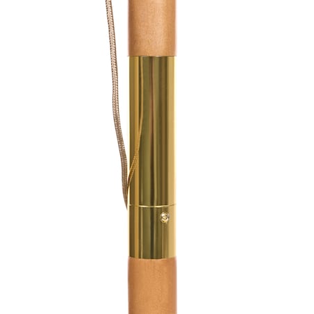 Parasol ogrodowy 270 cm TOSCANA Brązowy