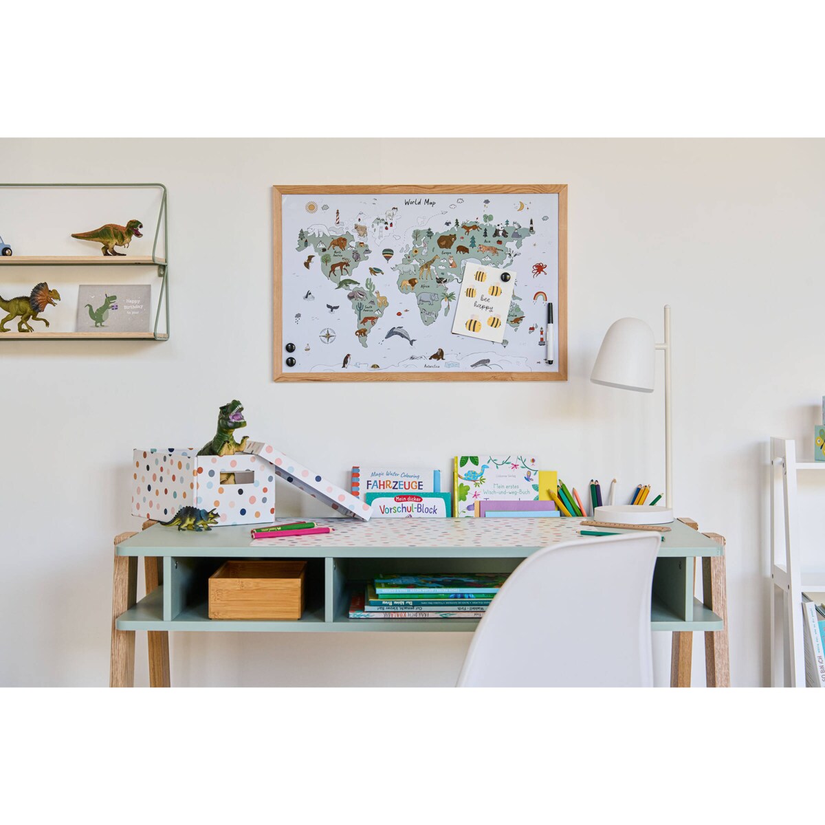 Kartonowe pudełko z pokrywą DOTS, 18 x 25 x 13 cm