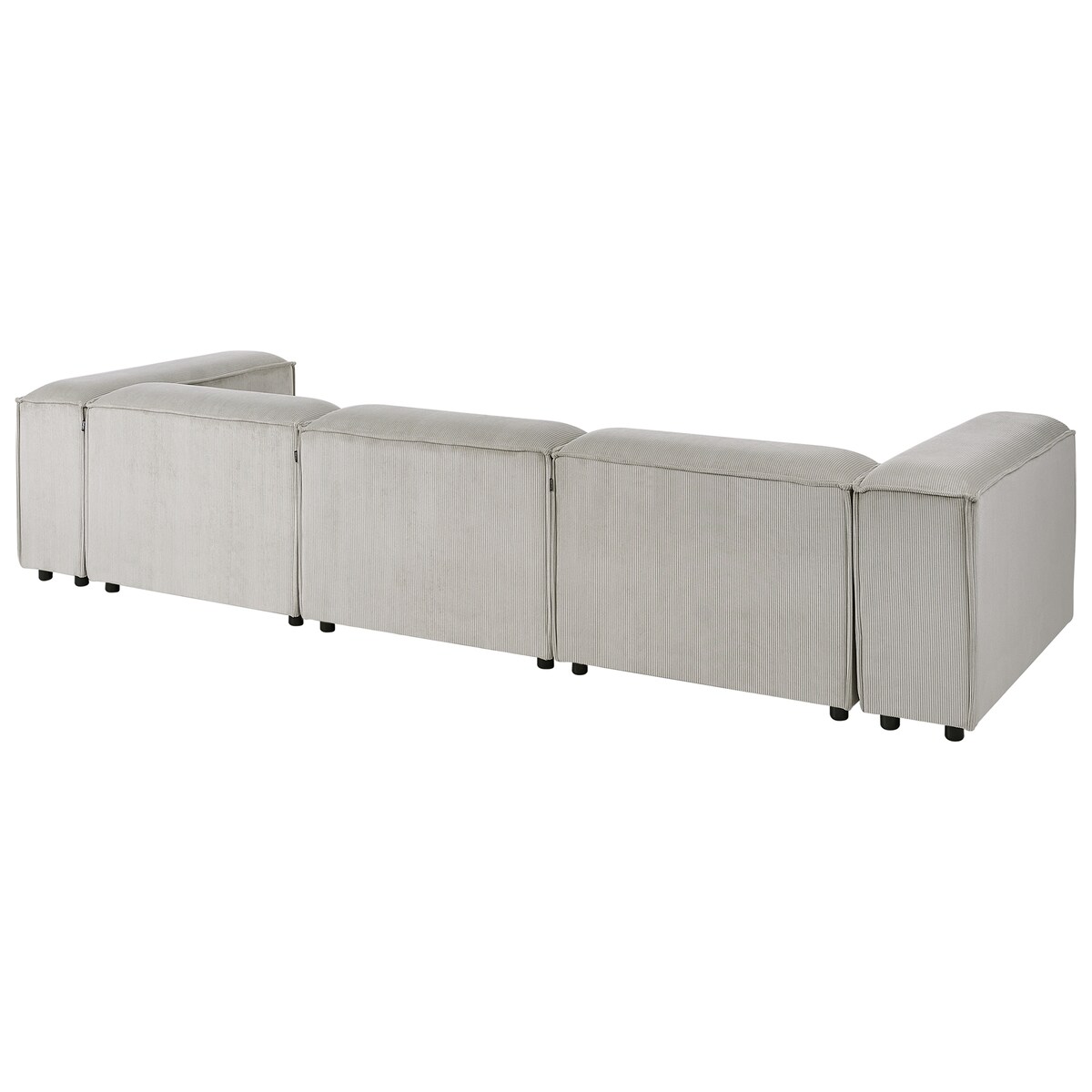 ARDAL dla 3 osób Sofa modułowa Beżowoszary Sztruks