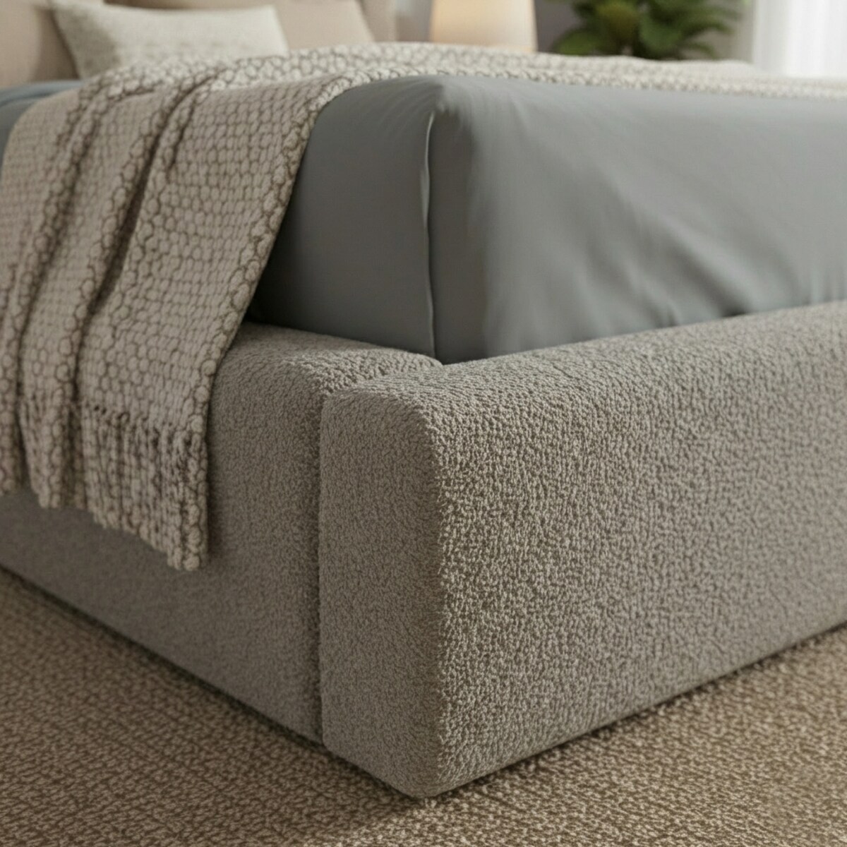 Łóżko Tapicerowane Toscana 120X200 Stelaż Pojemnik Na Pościel Loop 17