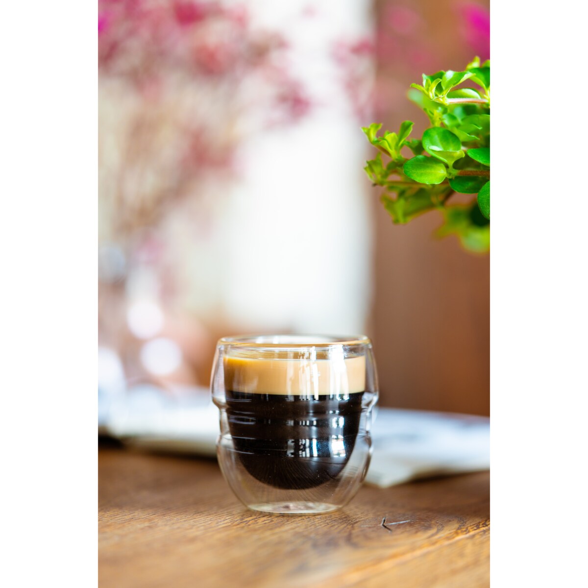 2 szklanki do espresso z podwójną ścianką 70 ml Sferico 7947