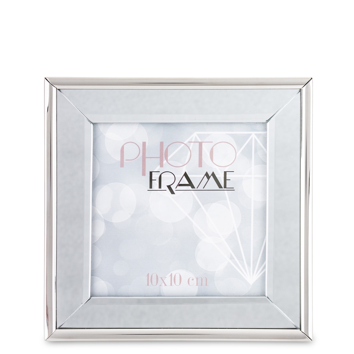 Ramka srebrna na zdjęcie 15x15x1,5-8 cm CONFINE