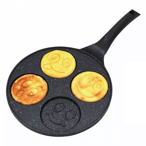 Patelnia do naleśników placków 26cm pancake buźki na indukcję gaz KINGHOFF