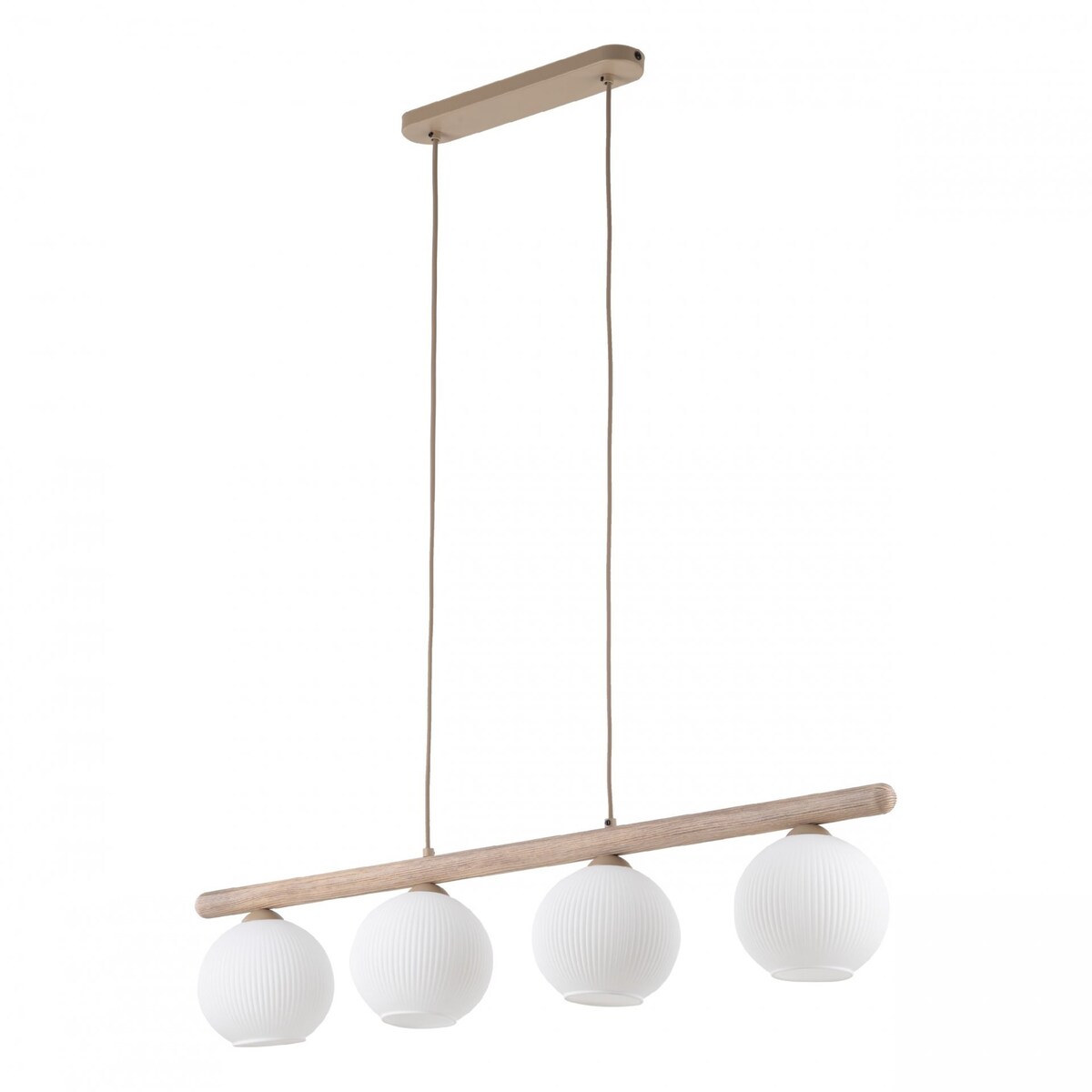 Lampa wisząca TK Lighting VIRLO WHITE 11080 biała 4xE14 regulowana wysokość metal szkło